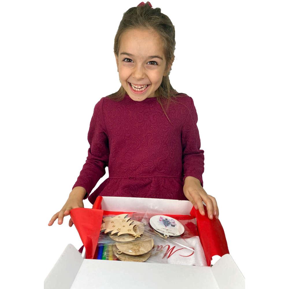 Коледна кутия за дете