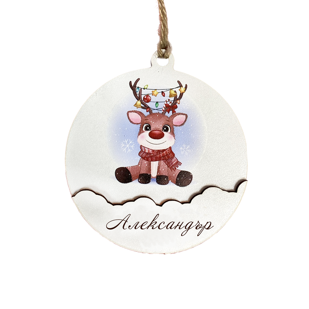 Коледна играчка - еленче