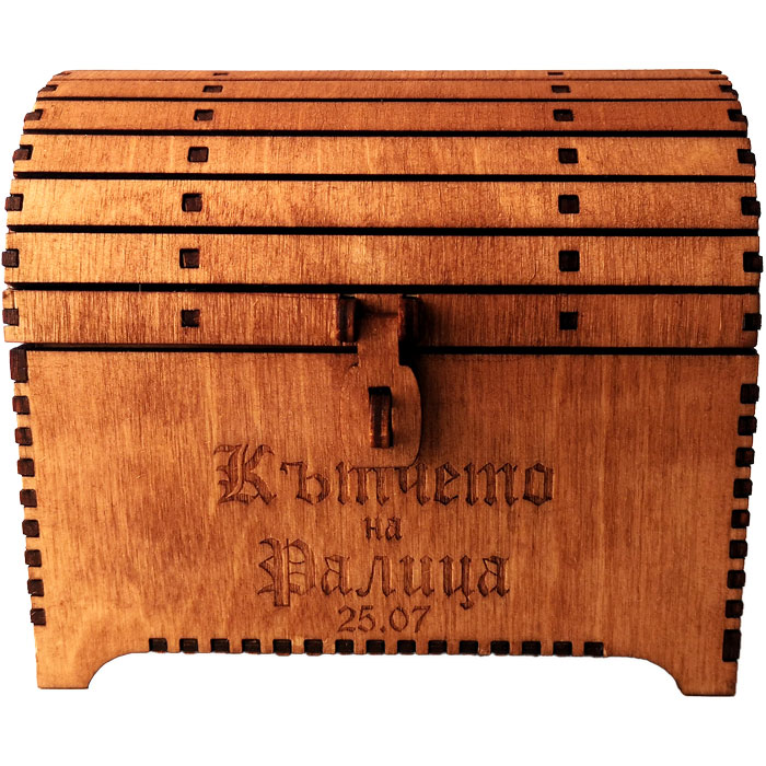 Ковчеже за бижута - тъмно